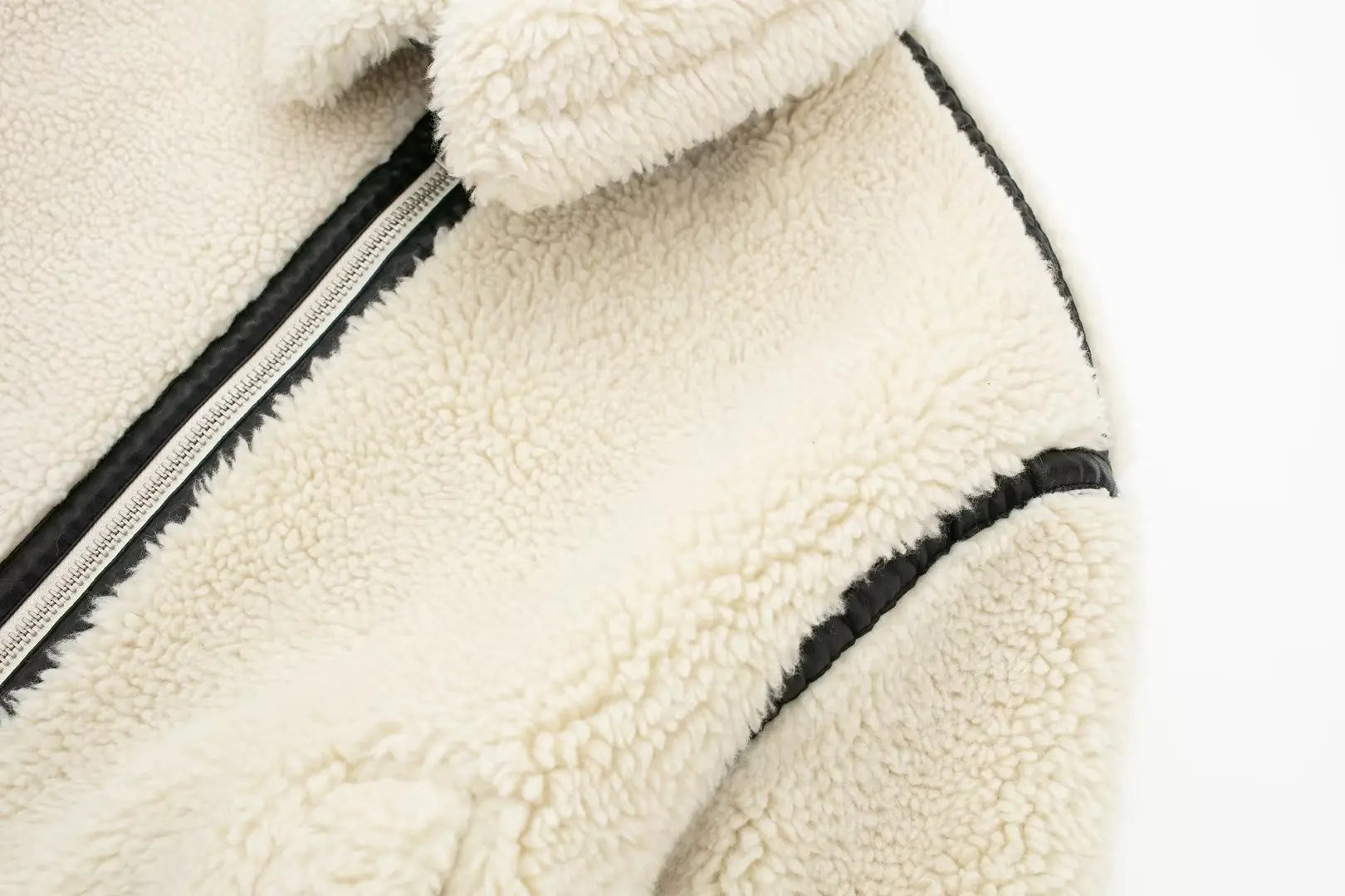 Damen Teddy Fleecejacke Warm | Winter