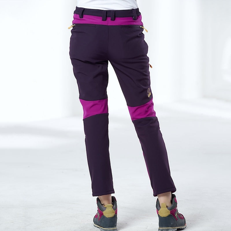 Damen Thermo Skihose Mit Reißverschluss Taschen | Warm