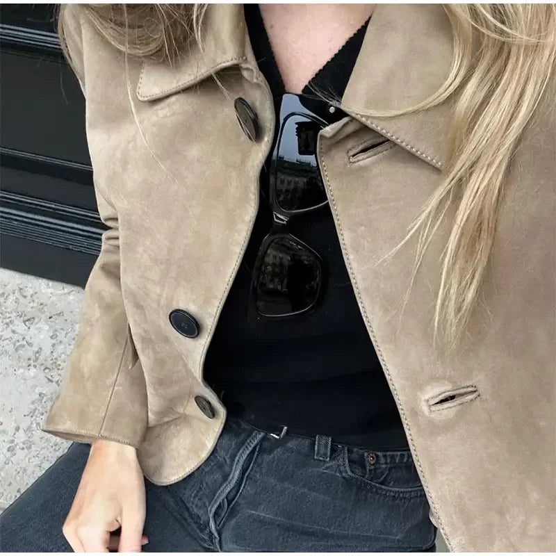Damen Übergangsjacke Kurz | Elegant