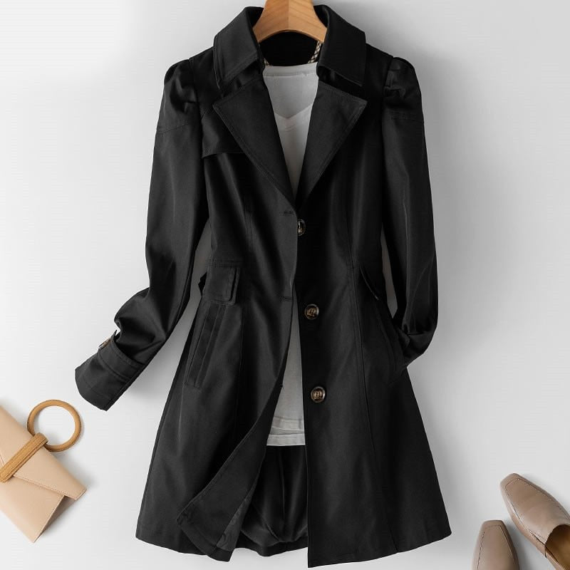 Damen Übergangsjacke Trenchcoat | Länger