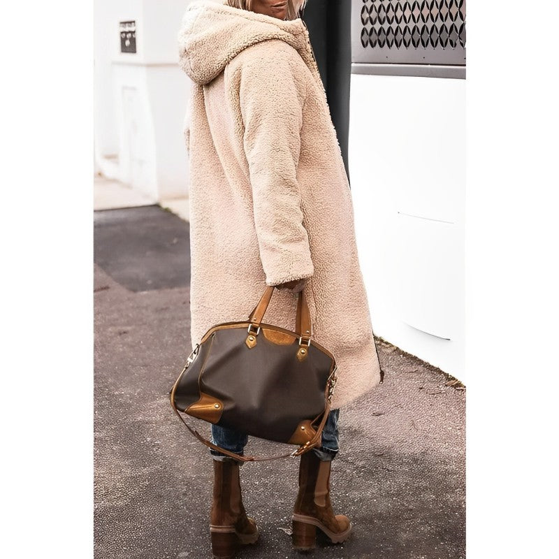 Damen Winterjacke Mantel Gefüttert | Lang & Warm
