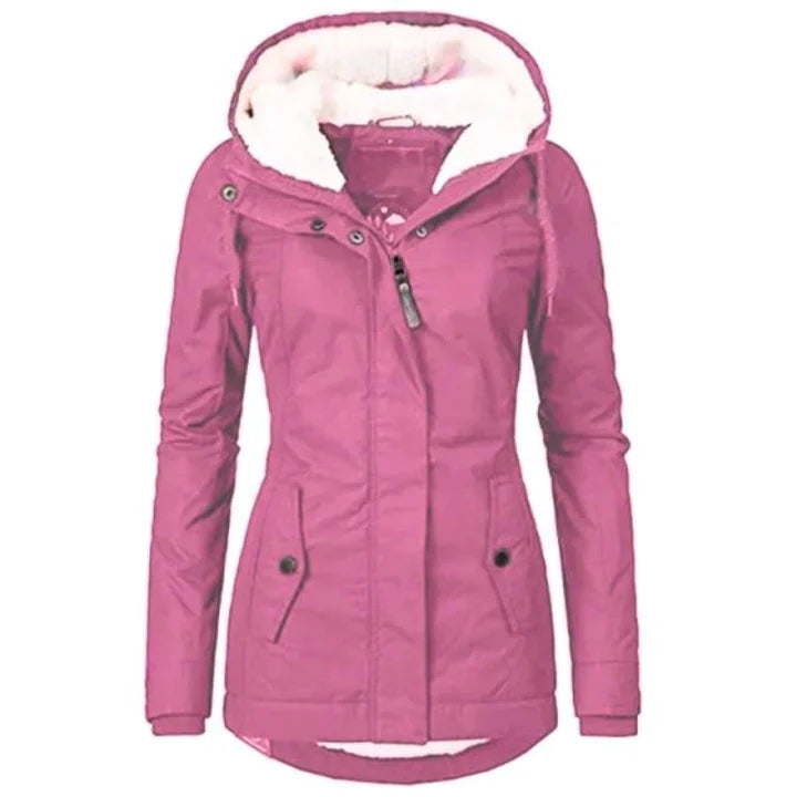 Damen Winterjacke Mit Kapuze & Fleece | Warm