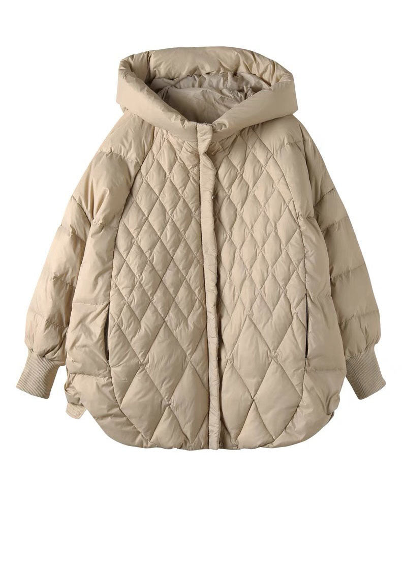 Damen Wintermantel Mit Steppdesign Und Kapuze | Warm