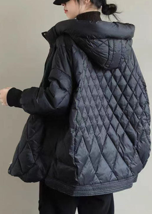 Damen Wintermantel Mit Steppdesign Und Kapuze | Warm