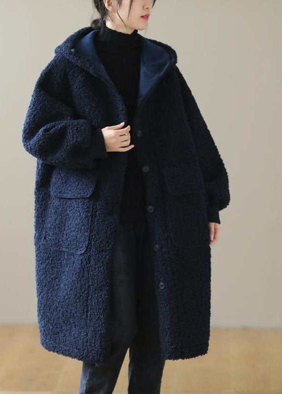 Damen Wintermantel Mit Taschen Und Kapuze | Lang