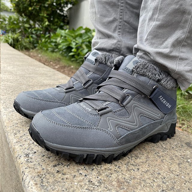 Damen Winterwanderschuhe Mit Profilsohle Und Schnürung | Gefüttert