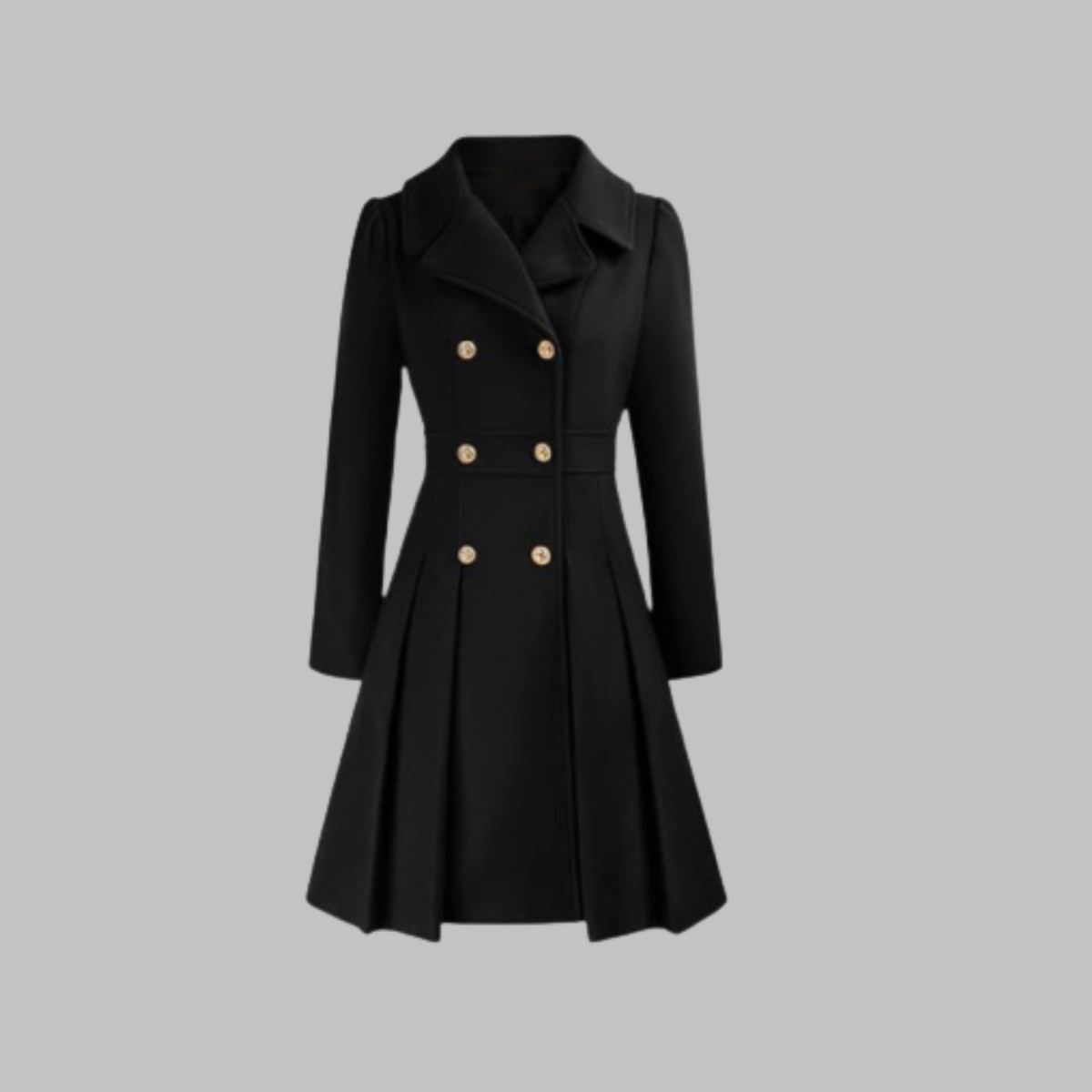 Damen Eleganter Wintermantel | Lang