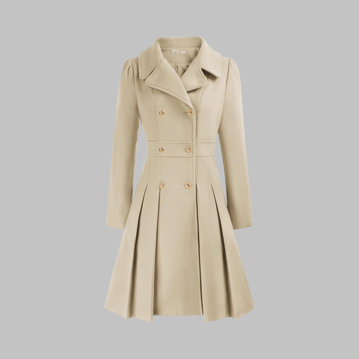 Damen Eleganter Wintermantel | Lang