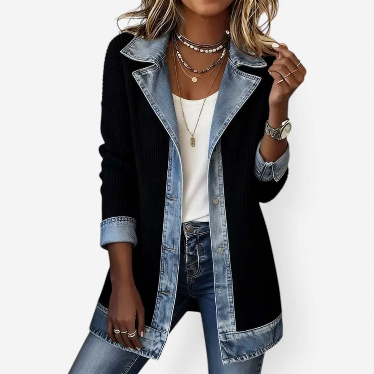 Damen Strickjacke | Lang