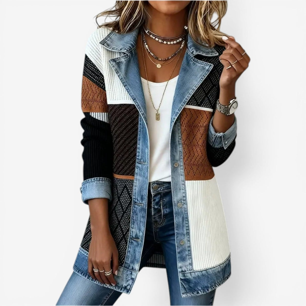 Damen Strickjacke | Lang