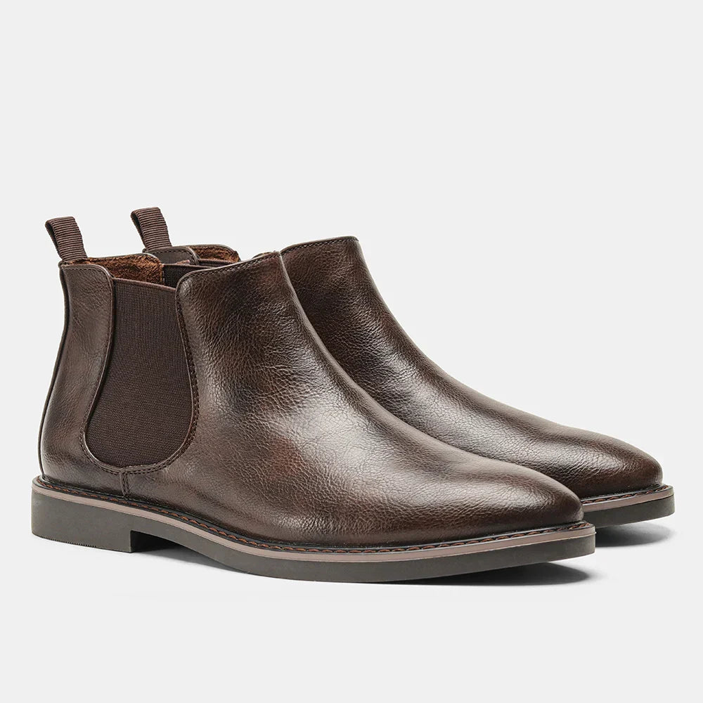 David - Herren Chelsea Boots mit Bequemer Laufsohle, Klassisches Design, Zeitlos Elegant