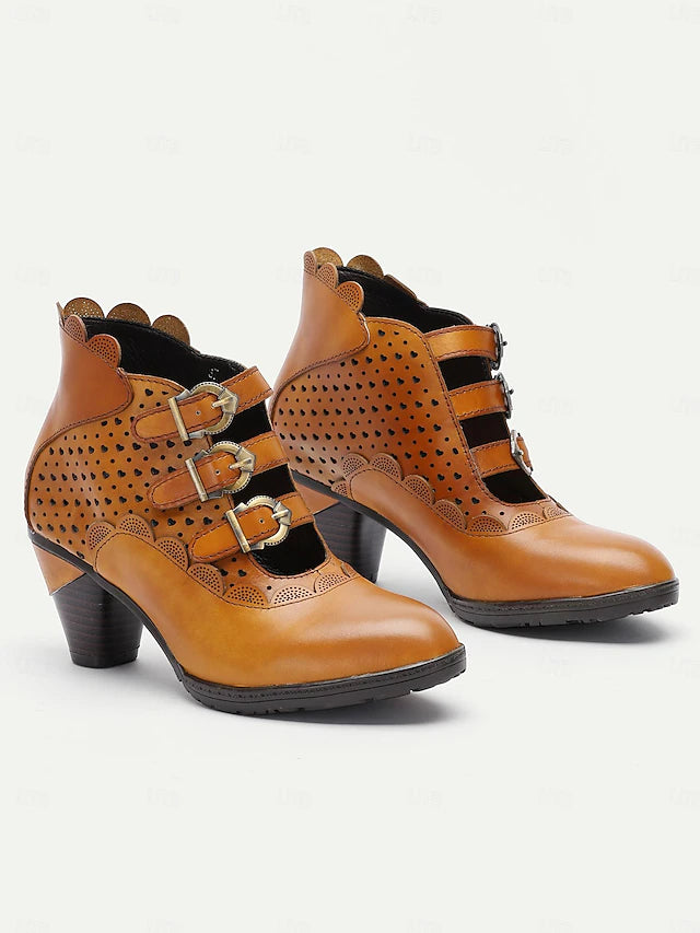 Dirndl Schuhe Damen Mit Absatz Und Schnallen | Oktoberfest