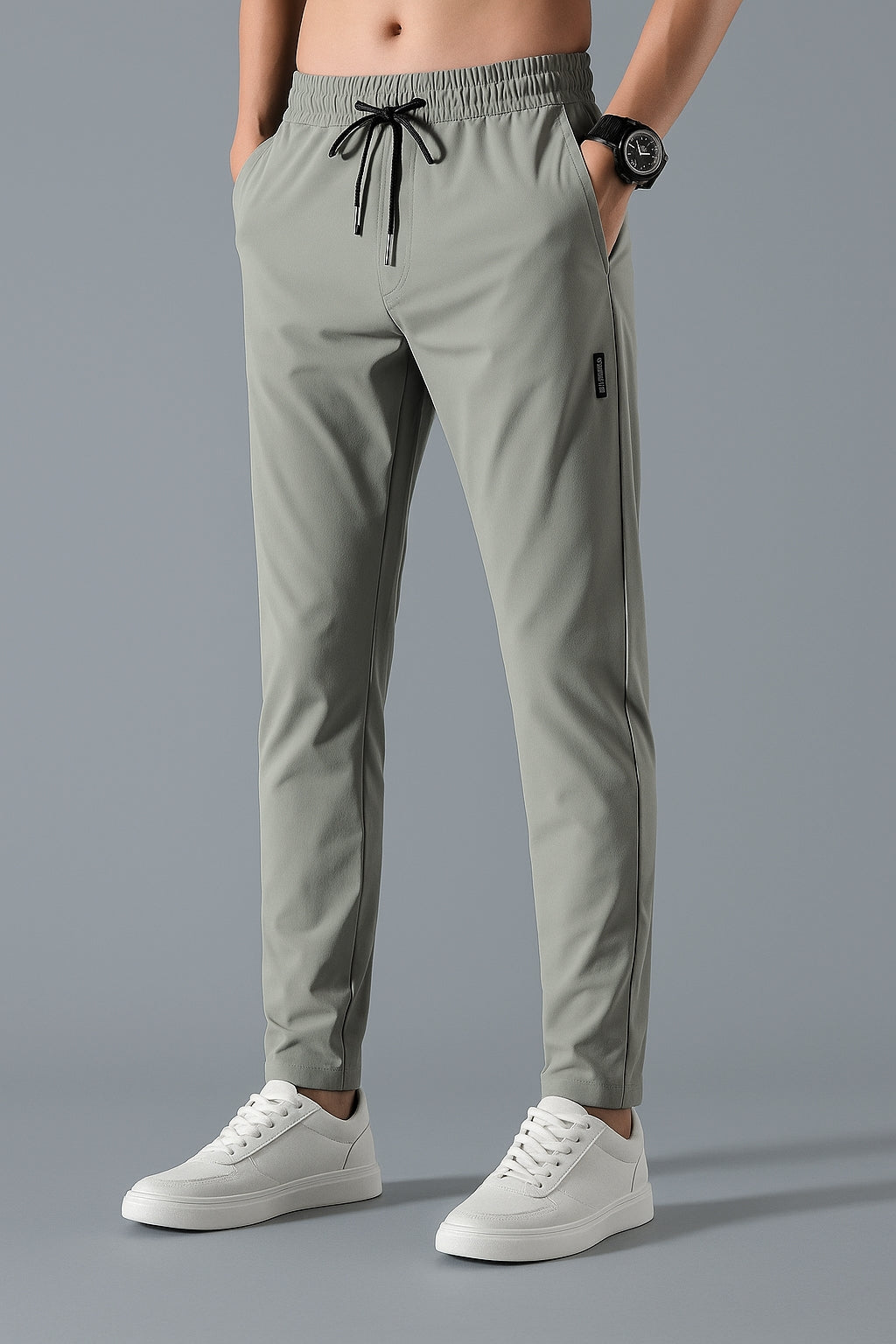 Emil | Herren Atmungsaktiv Slim Jogginghose | Elastisch