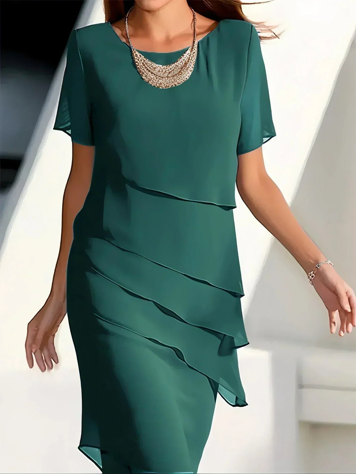 Elvaria – Elegante vestito copriventre