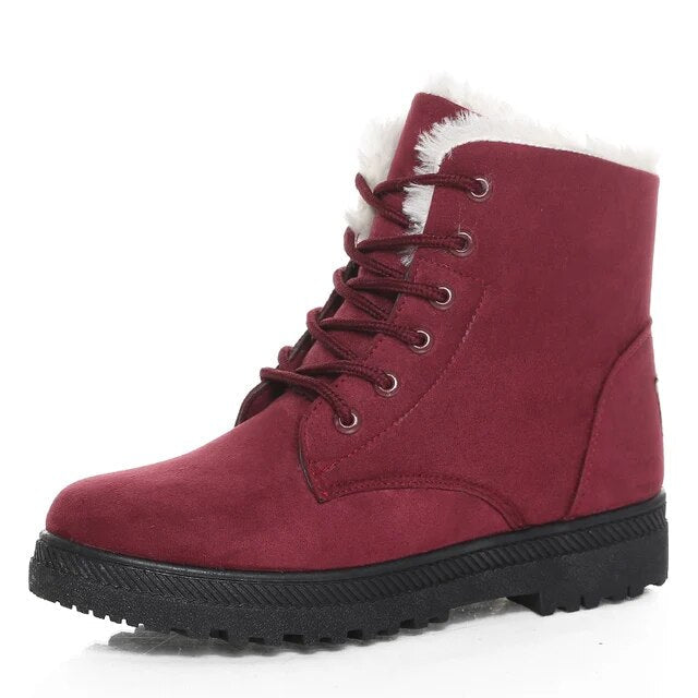 Gefütterte Damen Schneestiefel Wander | Winter