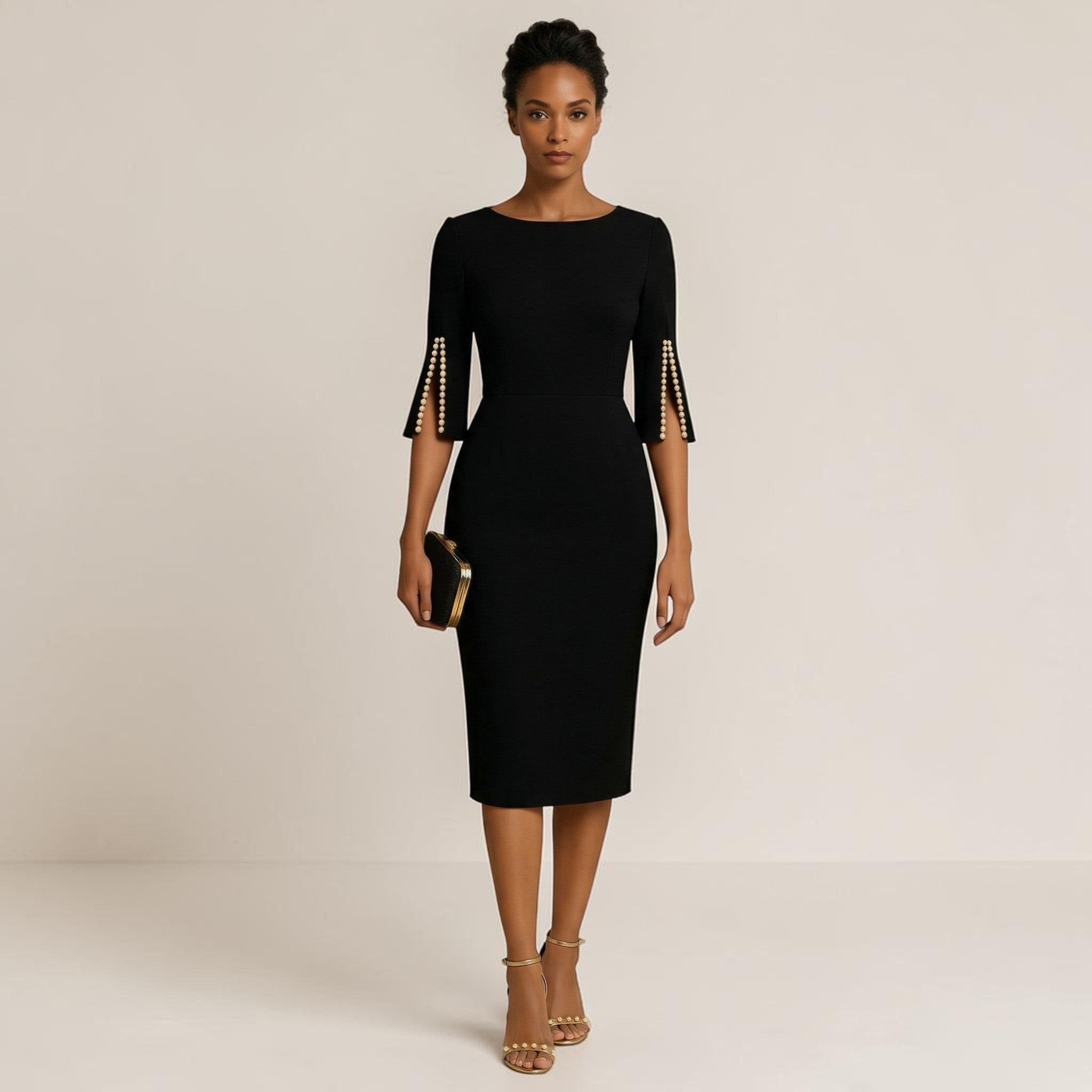 Brielle - Elegante vestido midi para mujer