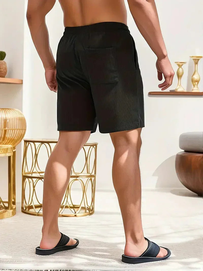 Aaron - Pantalones cortos de pana de verano para hombre