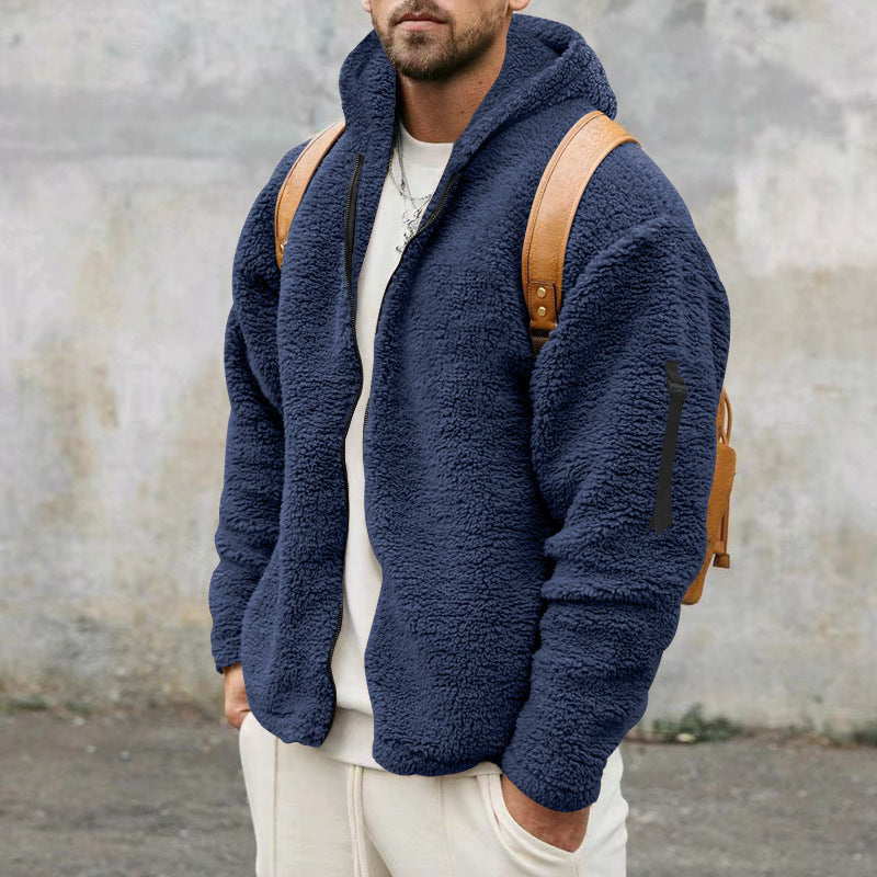 Herren Fleecejacke Warm Mit Kapuze | Winter