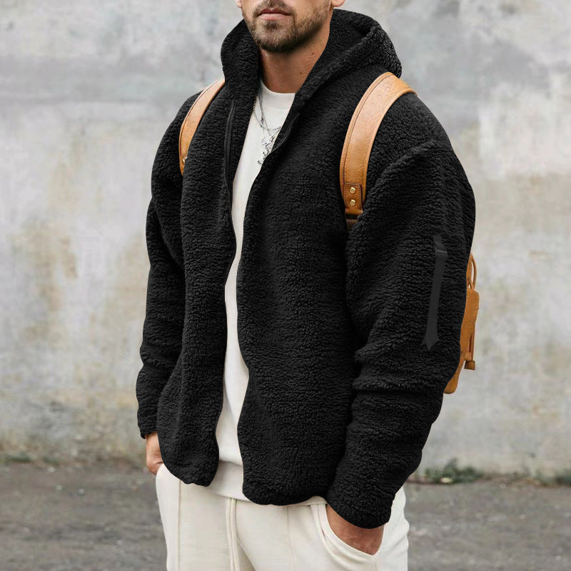 Herren Fleecejacke Warm Mit Kapuze | Winter