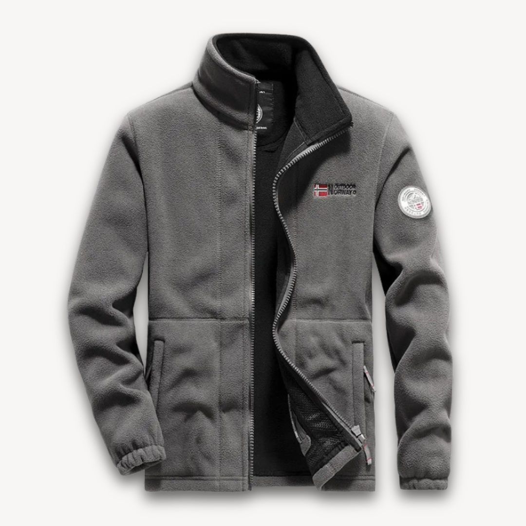 Herren Fleecejacke Warm Mit Reißverschluss | Winter
