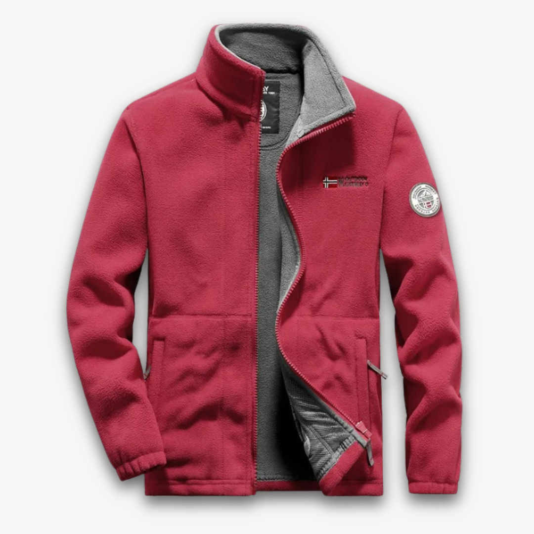 Herren Fleecejacke Warm Mit Reißverschluss | Winter