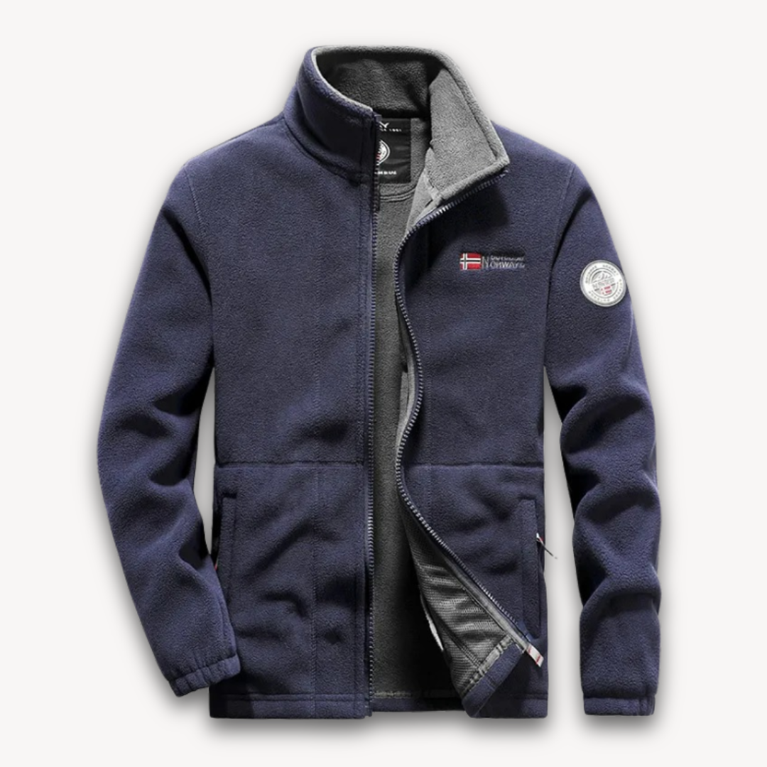 Herren Fleecejacke Warm Mit Reißverschluss | Winter