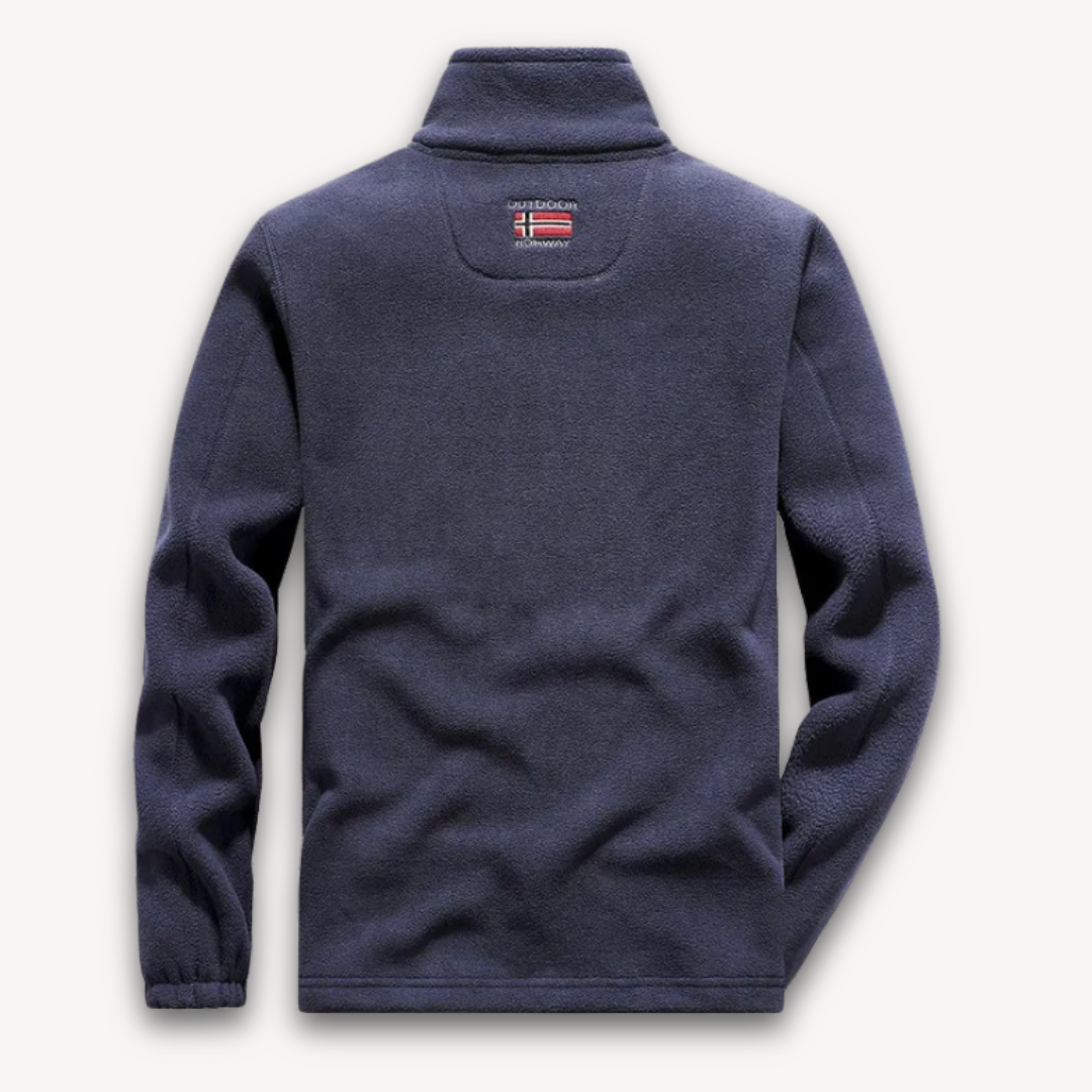 Herren Fleecejacke Warm Mit Reißverschluss | Winter