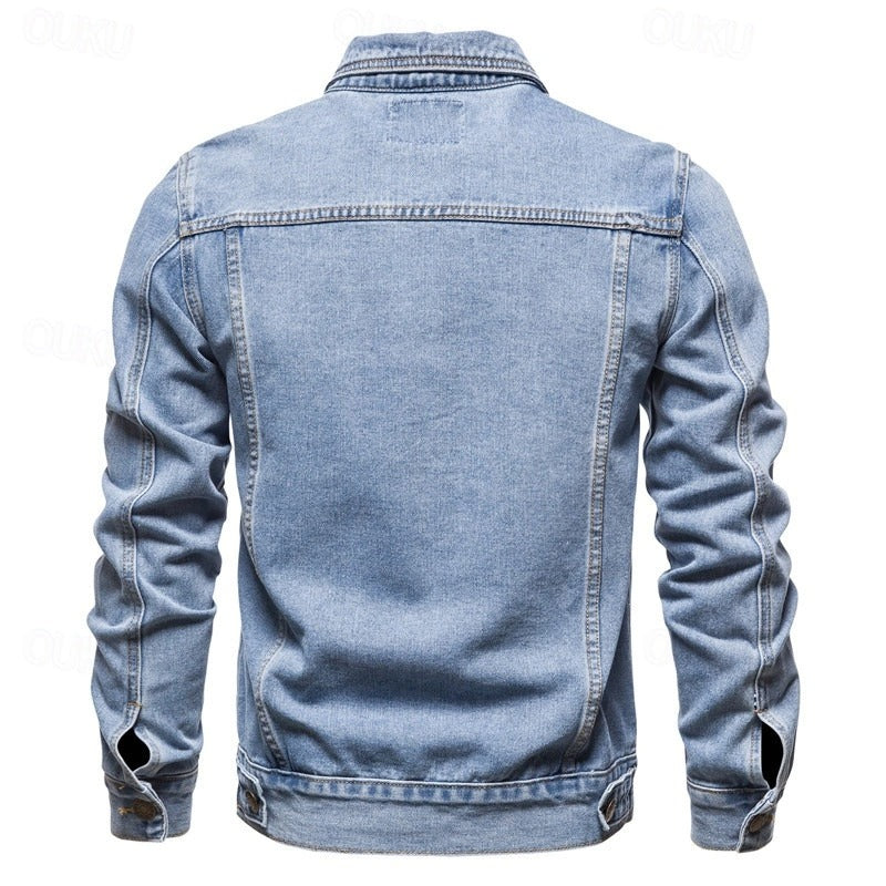 Herren Herbstjacke Mit Knopfleiste | Leicht