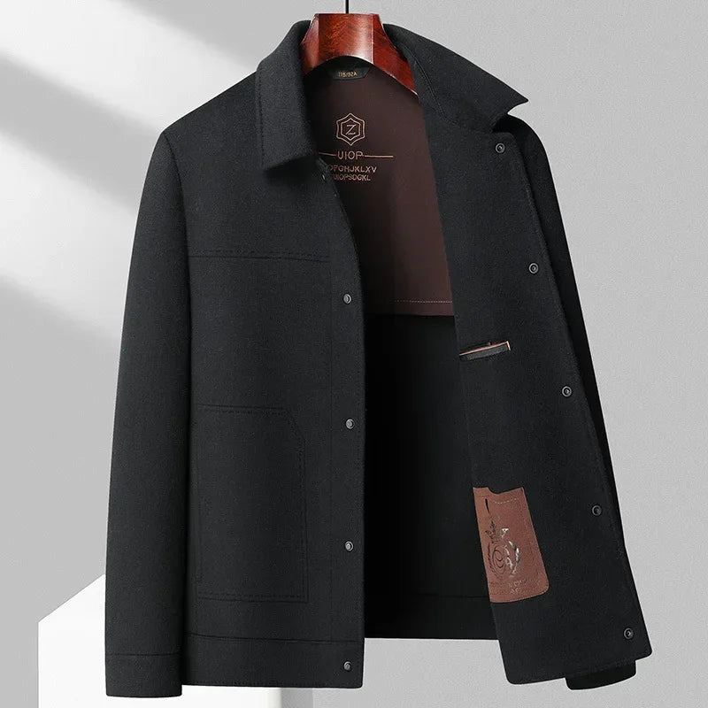 Herren Mantel Mit Knopfleiste | Winter