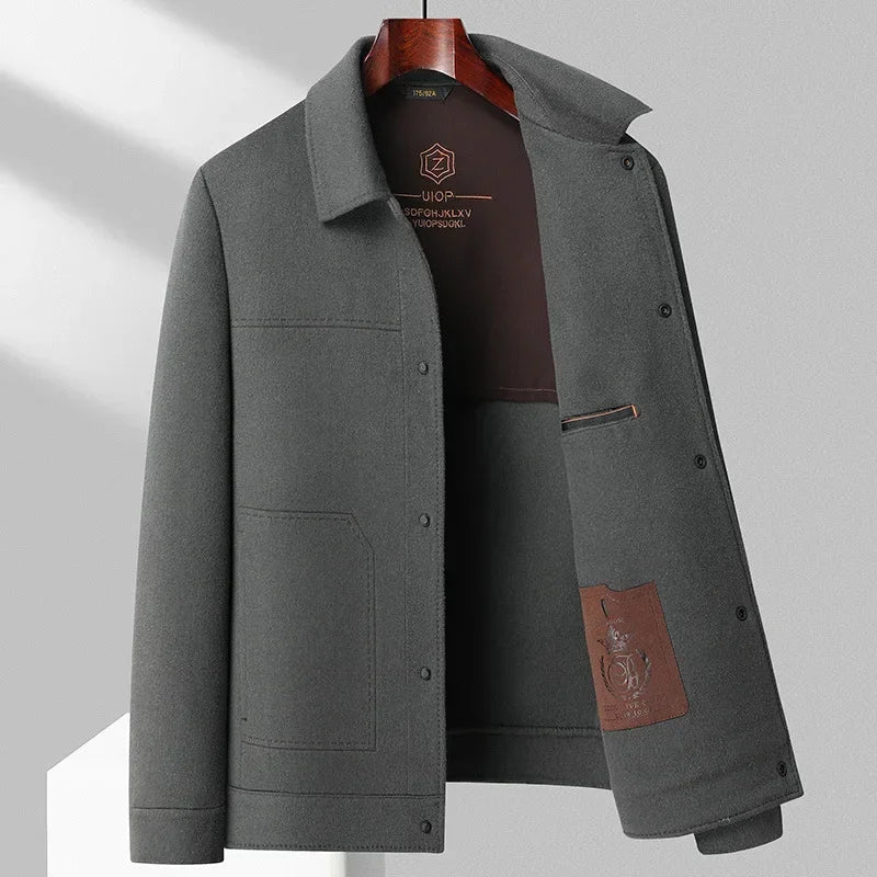 Herren Mantel Mit Knopfleiste | Winter