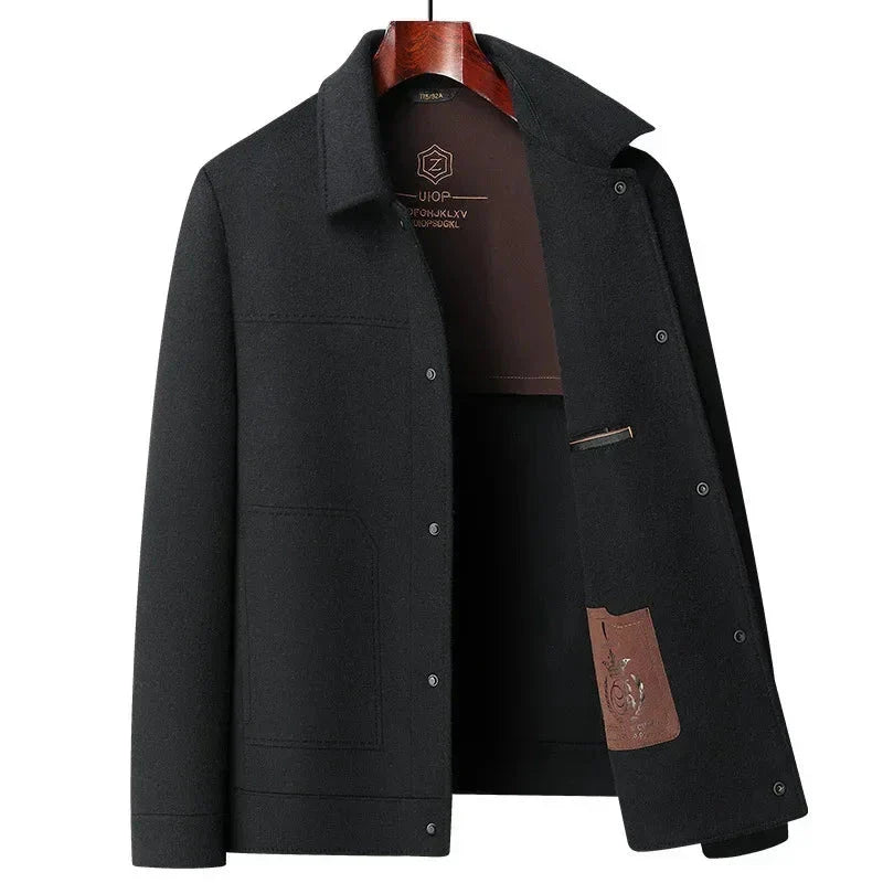 Herren Mantel Mit Knopfleiste | Winter