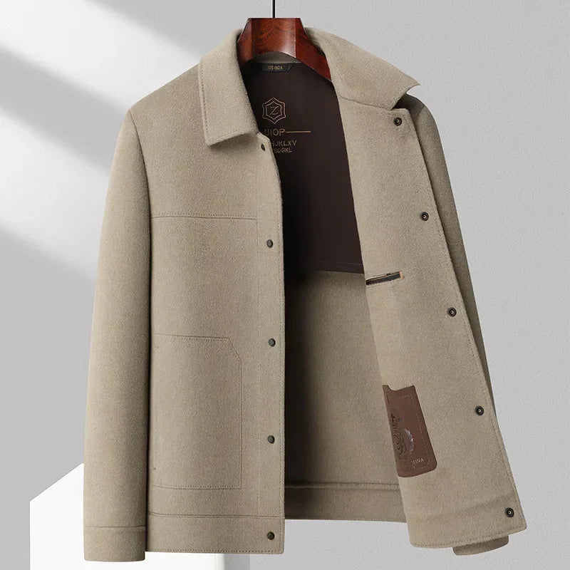 Herren Mantel Mit Knopfleiste | Winter