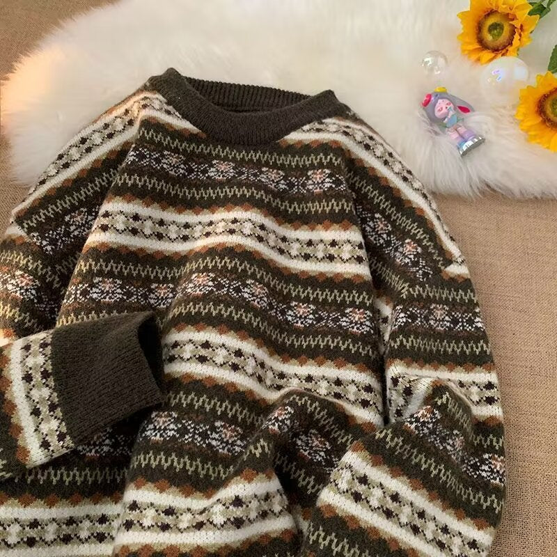 Herren Norweger Weihnachtspullover Mit Muster | Strickdesign