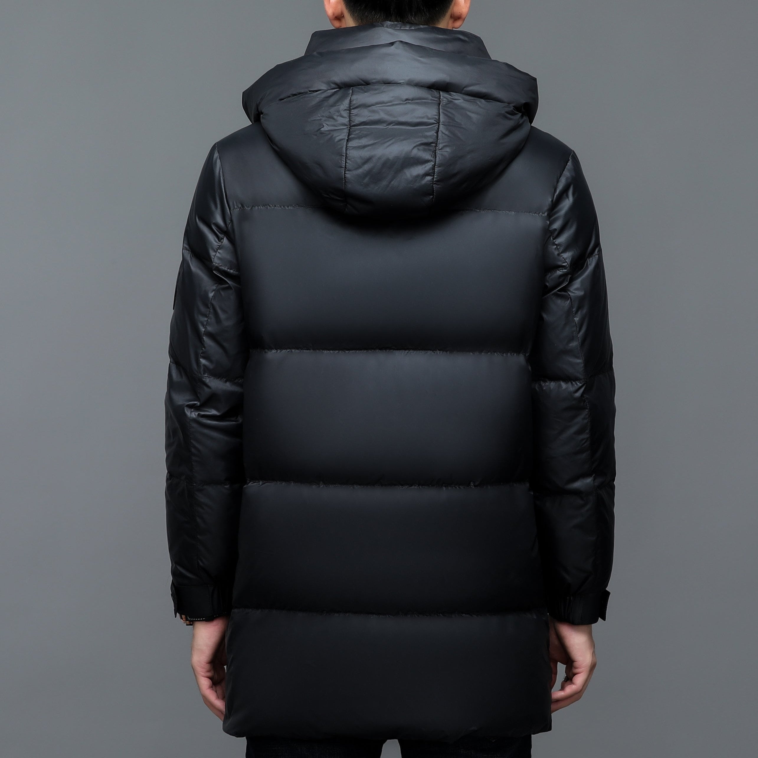 Herren Parka Mit Kapuze Und Reißverschluss | Winter
