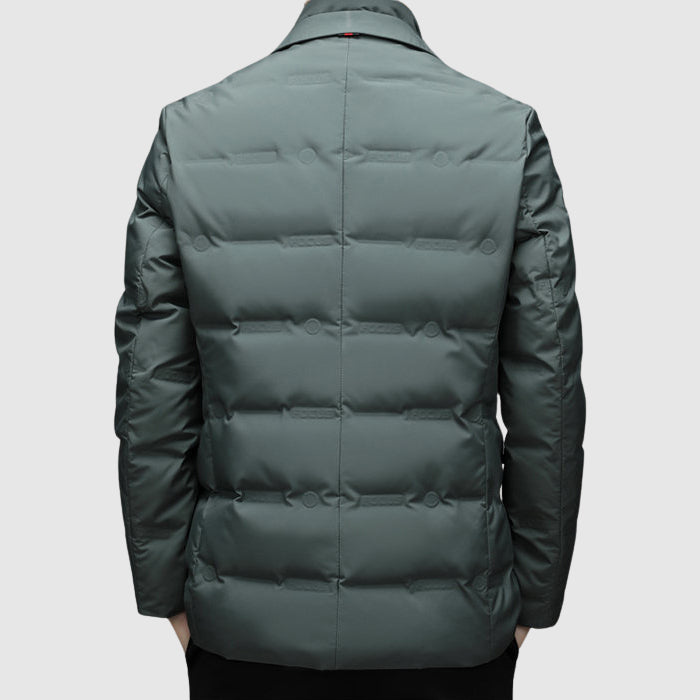 Herren Pufferjacke Mit Reverskragen | Stepp