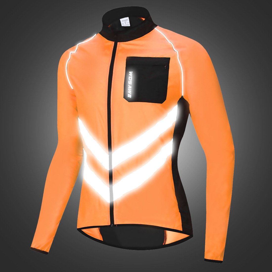 Herren Reflektierende Funktionsjacke | Lang