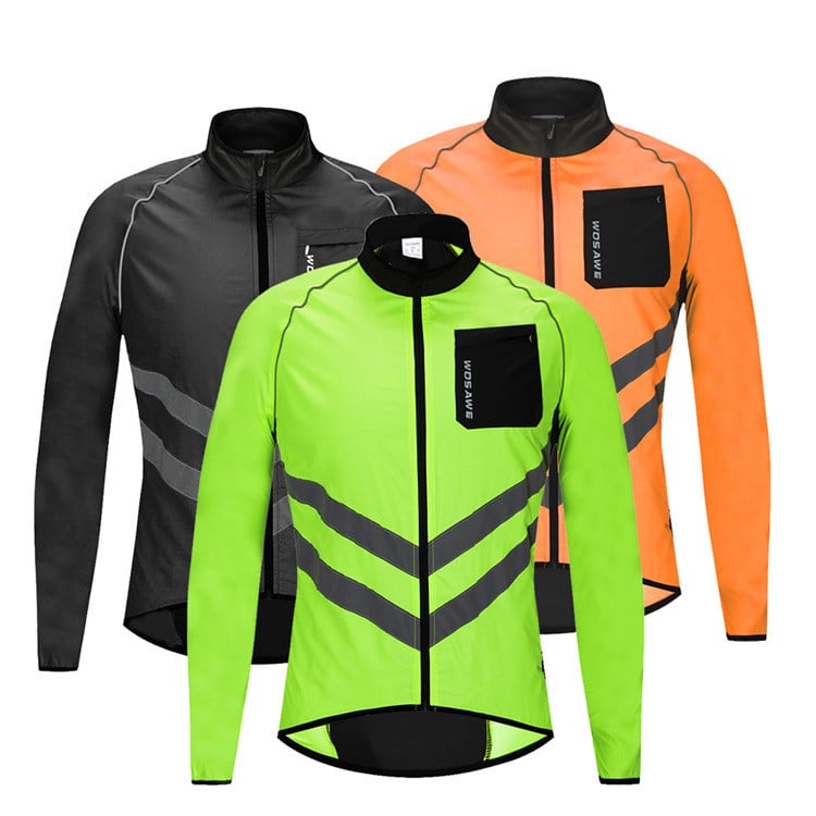 Herren Reflektierende Funktionsjacke | Lang