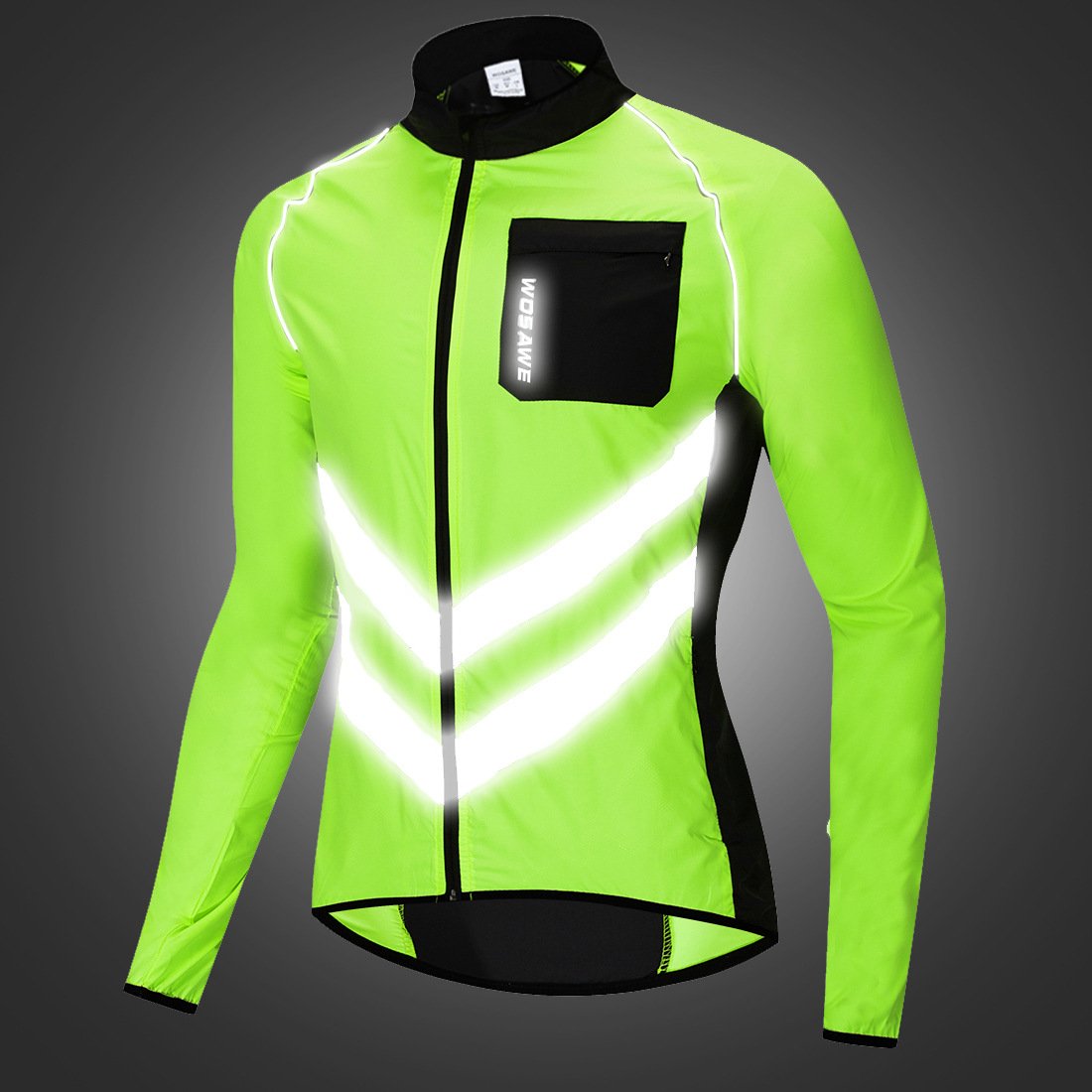 Herren Reflektierende Funktionsjacke | Lang