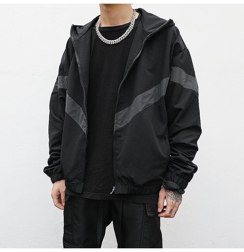 Herren Reflektierende Übergangsjacke | Lang