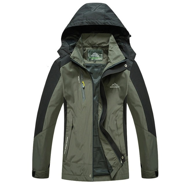 Herren Softshelljacke Mit Reißverschluss Und Kapuze | Funktional