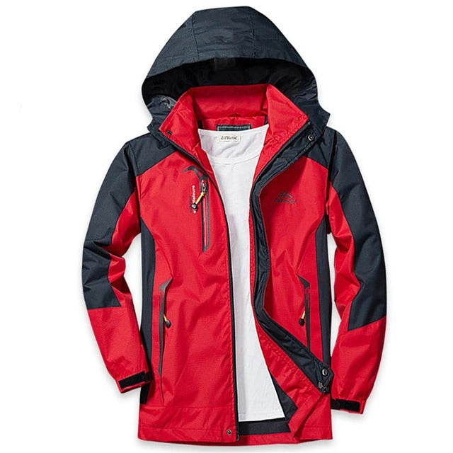 Herren Softshelljacke Mit Reißverschluss Und Kapuze | Funktional