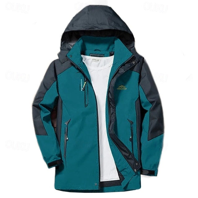 Herren Softshelljacke Mit Reißverschluss Und Kapuze | Funktional