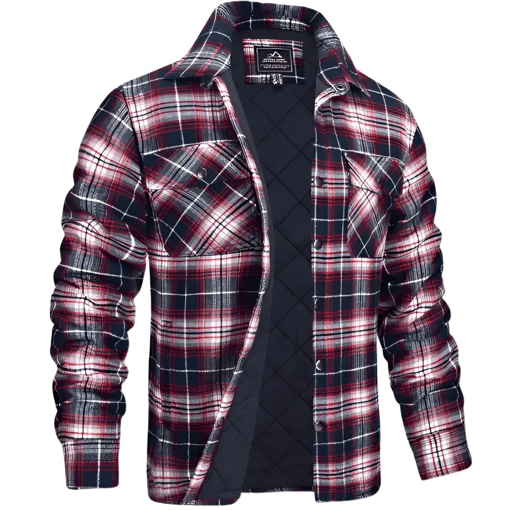 Herren Steppjacke Mit Fleecefutter | Warm