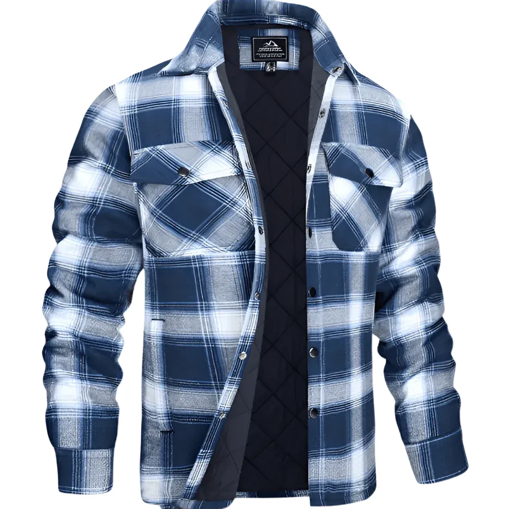 Herren Steppjacke Mit Fleecefutter | Warm