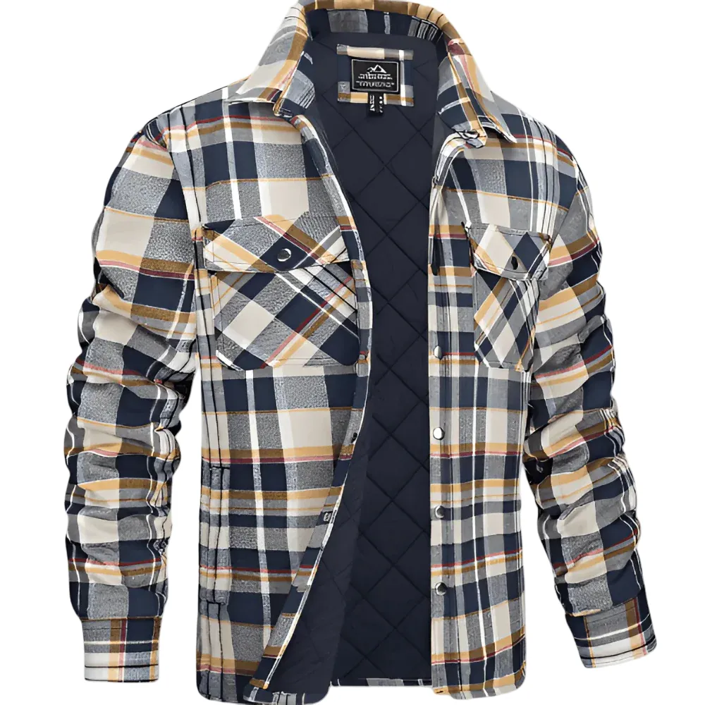 Herren Steppjacke Mit Fleecefutter | Warm