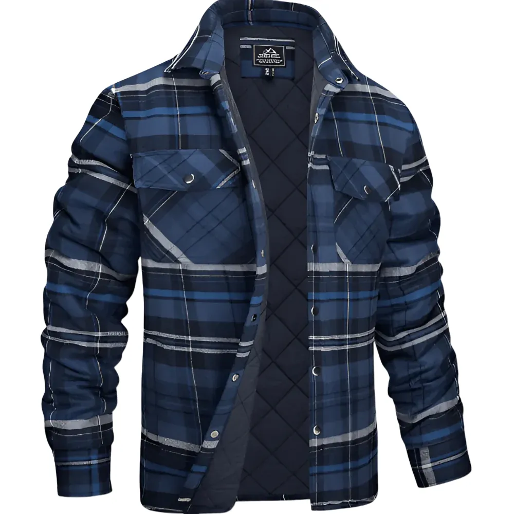 Herren Steppjacke Mit Fleecefutter | Warm