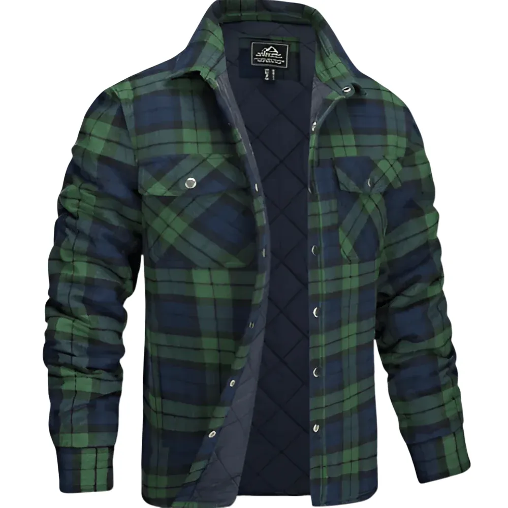 Herren Steppjacke Mit Fleecefutter | Warm