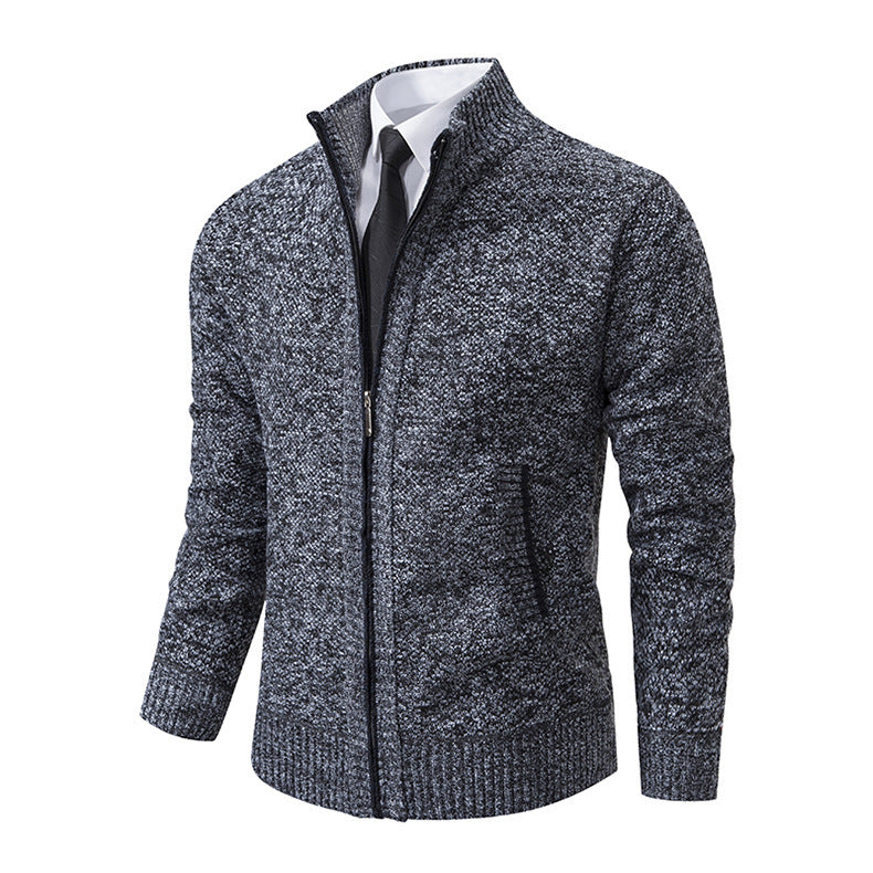 Herren Strickjacke Mit Reißverschluss | Warm