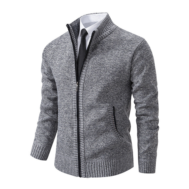 Herren Strickjacke Mit Reißverschluss | Warm