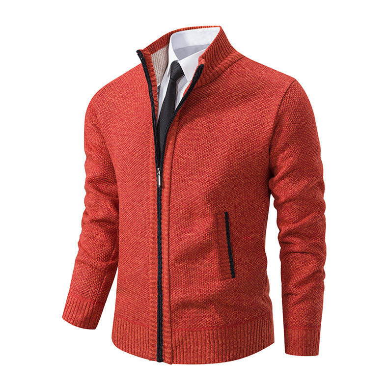 Herren Strickjacke Mit Reißverschluss | Warm